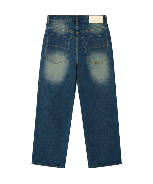 DECET(デケト)の「Mid Rise Wide Jeans DCPT027GNBlue(デニムパンツ・レディース・その他・34/32/30/26/28)」の4枚目の写真