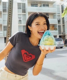 ROXY | ROXY×NANAHA S/S TEE/ロキシー半袖Tシャツ(Tシャツ/カットソー)