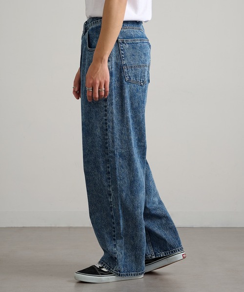GUNG HO(ガンホー)の「【GUNG HO】GH5S013D DENIM BAGGY PANTS(デニムパンツ・メンズ・ブラック系その他2/ブルー系その他2/ホワイト/ブラック系1/ブルー系その他・S/M/L/XL)」の12枚目の写真