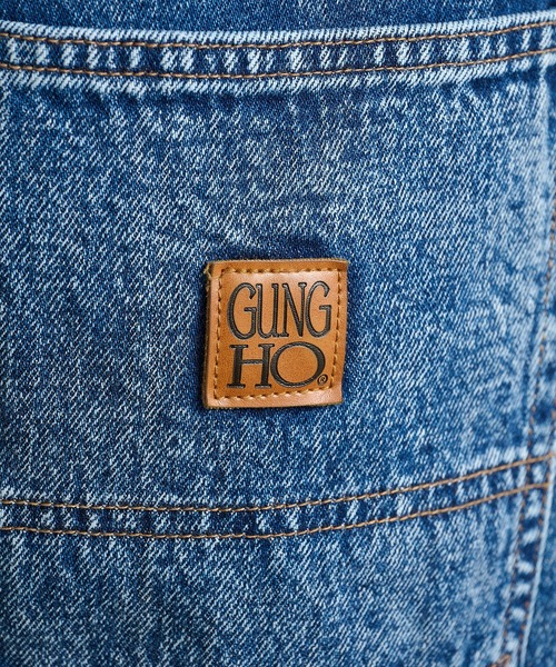 GUNG HO(ガンホー)の「【GUNG HO】GH5S013D DENIM BAGGY PANTS(デニムパンツ・メンズ・ブラック系その他2/ブルー系その他2/ホワイト/ブラック系1/ブルー系その他・S/M/L/XL)」の18枚目の写真