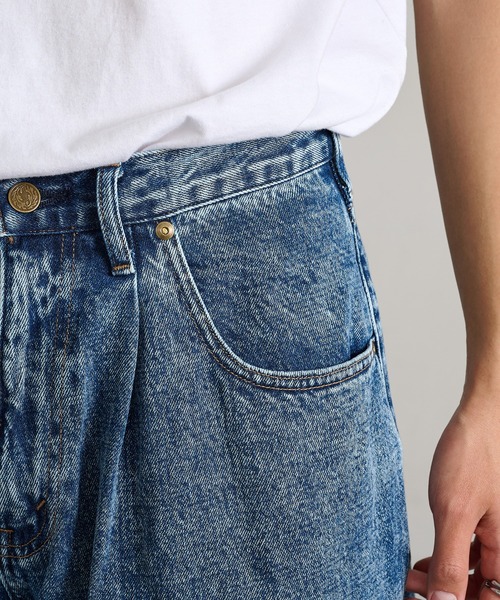 GUNG HO(ガンホー)の「【GUNG HO】GH5S013D DENIM BAGGY PANTS(デニムパンツ・メンズ・ブラック系その他2/ブルー系その他2/ホワイト/ブラック系1/ブルー系その他・S/M/L/XL)」の14枚目の写真