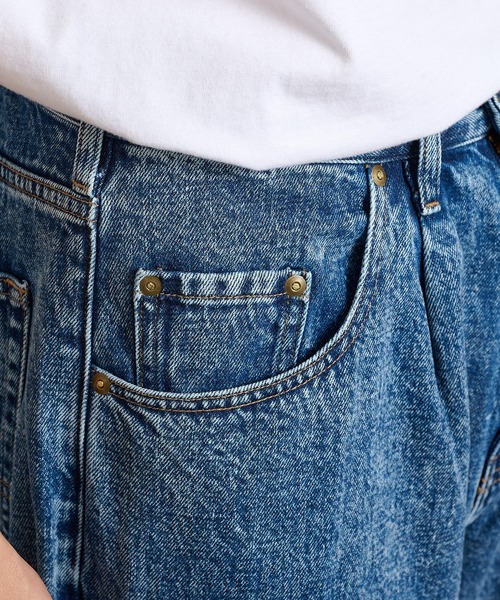 GUNG HO(ガンホー)の「【GUNG HO】GH5S013D DENIM BAGGY PANTS(デニムパンツ・メンズ・ブラック系その他2/ブルー系その他2/ホワイト/ブラック系1/ブルー系その他・S/M/L/XL)」の16枚目の写真