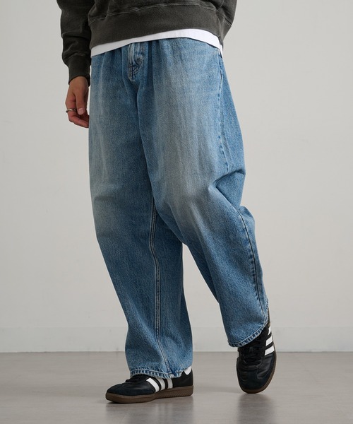 GUNG HO(ガンホー)の「【GUNG HO】GH5S013D DENIM BAGGY PANTS(デニムパンツ・メンズ・ブラック系その他2/ブルー系その他2/ホワイト/ブラック系1/ブルー系その他・S/M/L/XL)」の22枚目の写真