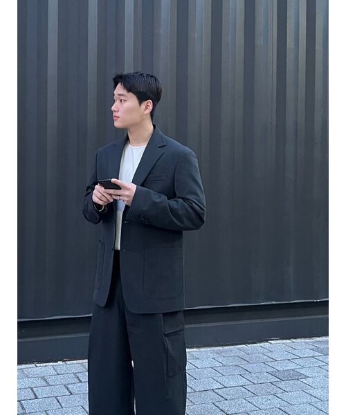NONBLANK（ノンブランク）の「スポーツブレザージャケット_チャコールグレー（テーラードジャケット・メンズ・その他・X-LARGE/MEDIUM/LARGE）」の10枚目の写真