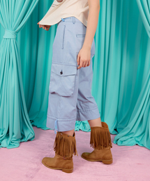 BERMUDA CARGO PANTS / skyblue
