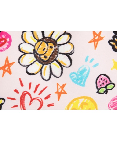 A BATHING APE(アベイシングエイプ)の「BABY MILO SMALL BACKPACK(バックパック/リュック・メンズ・ピンク/アイボリー・FREE)」の10枚目の写真