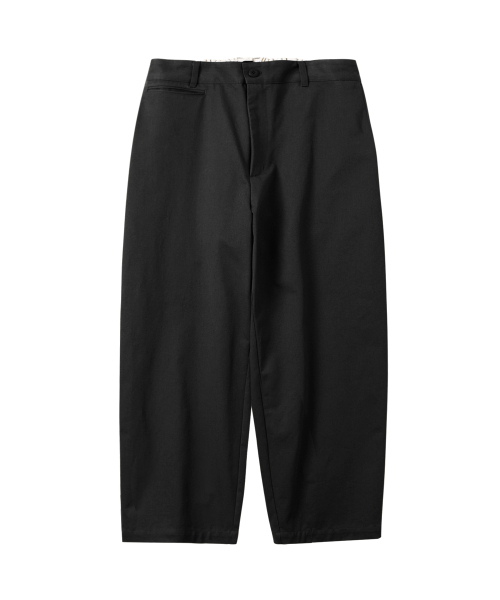 KANEITEI(カネイテイ)の「WIDE CHINO TROUSERS (BLACK)(その他パンツ・レディース・その他・MEDIUM/LARGE)」の2枚目の写真