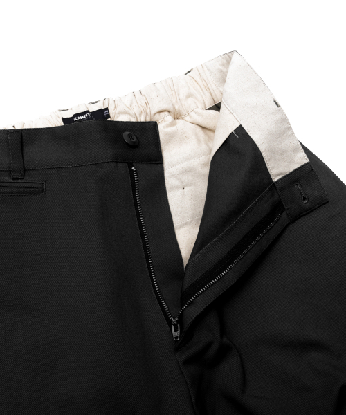KANEITEI(カネイテイ)の「WIDE CHINO TROUSERS (BLACK)(その他パンツ・レディース・その他・MEDIUM/LARGE)」の5枚目の写真