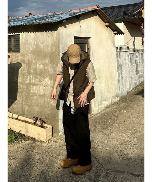 KANEITEI(カネイテイ)の「WIDE CHINO TROUSERS (BLACK)(その他パンツ・レディース・その他・MEDIUM/LARGE)」の8枚目の写真