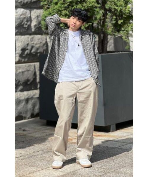 KANEITEI(カネイテイ)の「WIDE CHINO TROUSERS (BLACK)(その他パンツ・レディース・その他・MEDIUM/LARGE)」の15枚目の写真