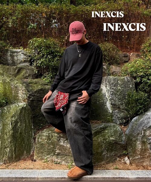 INEXCIS(イネクシス)の「スプラッター ロングスリーブ (ブラック)(Tシャツ/カットソー・メンズ・ブラック・FREE)」の12枚目の写真