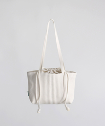 boat string bag 66 corduroy canvas - ivory S