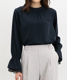 Honeys（ハニーズ）の「袖口レース使いブラウス（シャツ/ブラウス）」