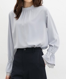 Honeys（ハニーズ）の「袖口レース使いブラウス（シャツ/ブラウス）」