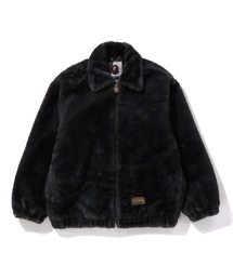 A BATHING APE | CAMO FLUFFY JACKET(ミリタリージャケット)