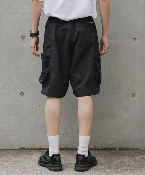 Columbia（コロンビア）の「Columbia/コロンビア Sugar Brook Ⅱ Shorts ベルト付き カーゴショーツ 2026年春夏（カーゴパンツ・メンズ・ブラック・M/L/XL）」の4枚目の写真