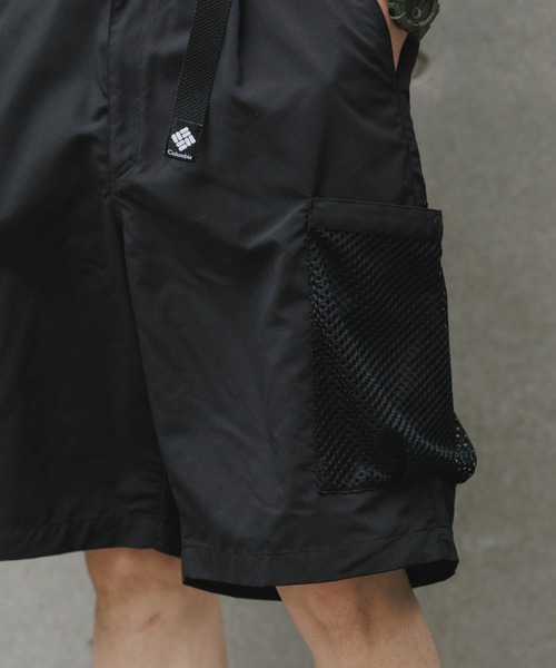 Columbia（コロンビア）の「Columbia/コロンビア Sugar Brook Ⅱ Shorts ベルト付き カーゴショーツ 2026年春夏（カーゴパンツ・メンズ・ブラック・M/L/XL）」の9枚目の写真
