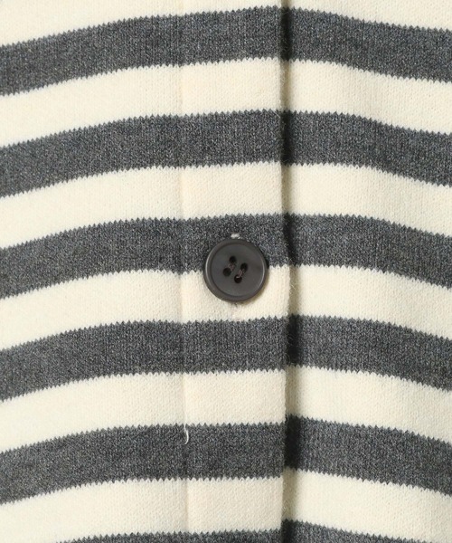 3.3 Field Trip （3.3フィールドトリップ）の「3.3 Field Trip／ボーダーフーディーカーデ（Tシャツ/カットソー・レディース・アイボリー/ブルー/グレー・FREE）」の17枚目の写真