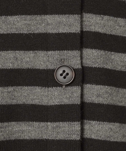 3.3 Field Trip （3.3フィールドトリップ）の「3.3 Field Trip／ボーダーフーディーカーデ（Tシャツ/カットソー・レディース・アイボリー/ブルー/グレー・FREE）」の19枚目の写真