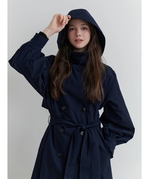 セール】Magnet trench coat (navy)（トレンチコート）｜RE_L（リエル