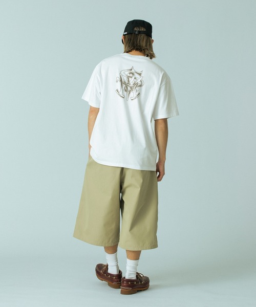 SILAS(サイラス)の「HERALDRY S/S TEE(Tシャツ/カットソー・メンズ・アッシュ/ブラック/ホワイト・L/M/XL)」の13枚目の写真