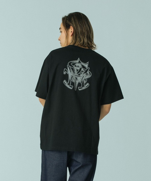 SILAS(サイラス)の「HERALDRY S/S TEE(Tシャツ/カットソー・メンズ・アッシュ/ブラック/ホワイト・L/M/XL)」の15枚目の写真