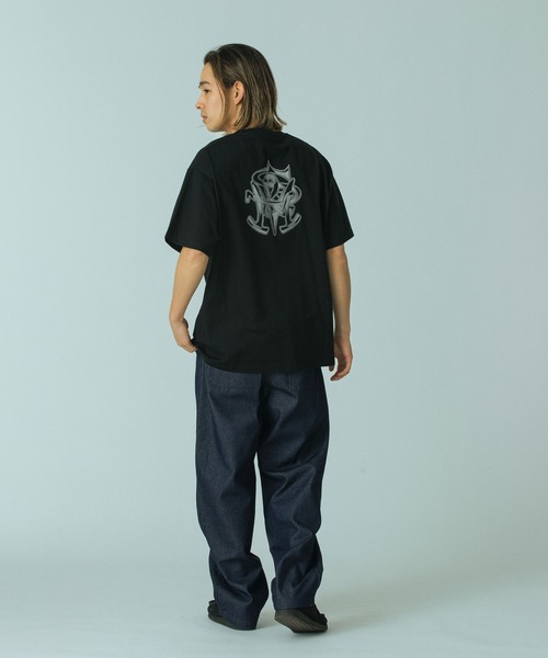 SILAS(サイラス)の「HERALDRY S/S TEE(Tシャツ/カットソー・メンズ・アッシュ/ブラック/ホワイト・L/M/XL)」の17枚目の写真