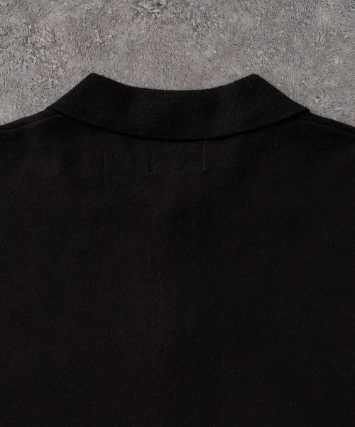 PENNEYS(ぺニーズ)の「PENNEYS/ぺニーズ 別注 THE FOX ロゴ ワンポイント刺繍 ベーシック ハイゲージ 長袖 ニットシャツカーディガン(カーディガン/ボレロ・レディース・レッド系/ネイビー/ブラック/ダークグレー/ライトグレー・M/L/S)」の9枚目の写真