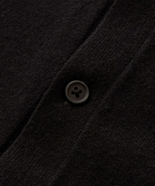 PENNEYS(ぺニーズ)の「PENNEYS/ぺニーズ 別注 THE FOX ロゴ ワンポイント刺繍 ベーシック ハイゲージ 長袖 ニットシャツカーディガン(カーディガン/ボレロ・レディース・レッド系/ネイビー/ブラック/ダークグレー/ライトグレー・M/L/S)」の10枚目の写真