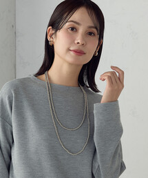 COMME CA ISM（コムサイズム）の「【宮城舞さん着用】ロングネックレス（ネックレス）」