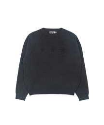 EERST（イアスト）の「Star Sweater [Charcoal]（ニット/セーター）」