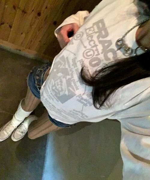 DEFYCLUBROBBERS(ディファイクラブロバース)の「Routine Long Sleeves (White Gray)(Tシャツ/カットソー・レディース・その他・MEDIUM/LARGE)」の5枚目の写真
