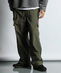 The DUFFER of ST.GEORGE | 【WEB限定アイテム】RIPSTOP NYLON WIDE CARGO PANTS：リップストップナイロン ワイド カーゴパンツ(カーゴパンツ)