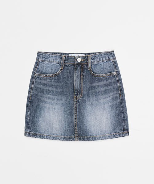 HAINT（ヘイント）の「EZEL VINTAGE MINI SKIRT_2COLORS_BLUE（スカート・レディース・その他・S/M/L）」の2枚目の写真
