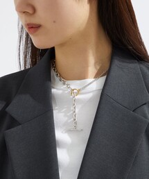 追加3》BASENOTES / ベースノート 65cm tiny chain heart NC BN-H006