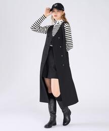 To b. by agnes b. | ダブルブレスト ジレ ワンピース(ワンピース)