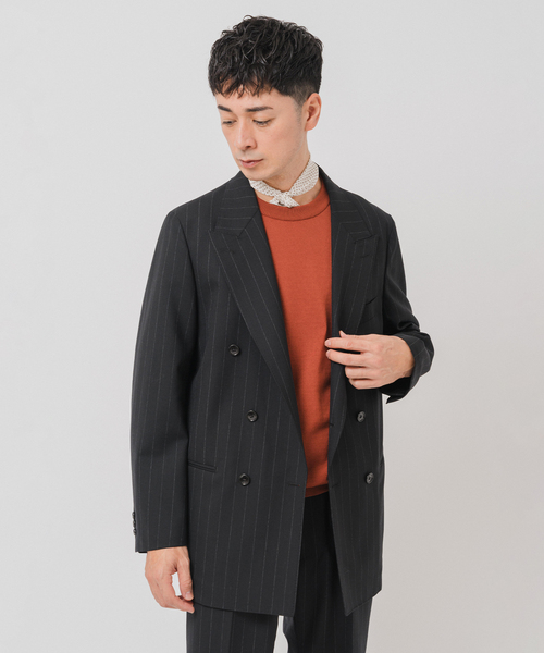 Couture d'adam（クチュールドアダム）の「COUTURE D’ADAM (クチュール ド アダム)  別注 Double JK Stripe（テーラードジャケット・メンズ・ブラック・40/42）」の8枚目の写真