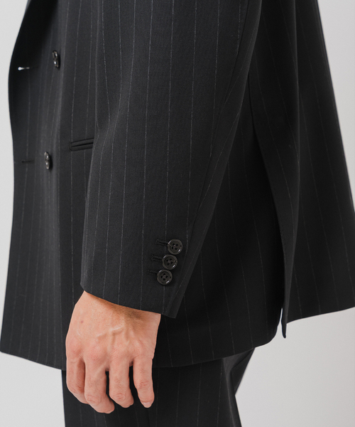 Couture d'adam（クチュールドアダム）の「COUTURE D’ADAM (クチュール ド アダム)  別注 Double JK Stripe（テーラードジャケット・メンズ・ブラック・40/42）」の11枚目の写真