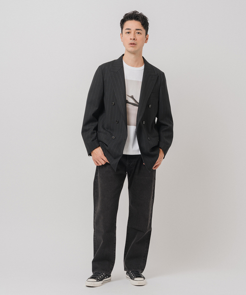 Couture d'adam（クチュールドアダム）の「COUTURE D’ADAM (クチュール ド アダム)  別注 Double JK Stripe（テーラードジャケット・メンズ・ブラック・40/42）」の13枚目の写真