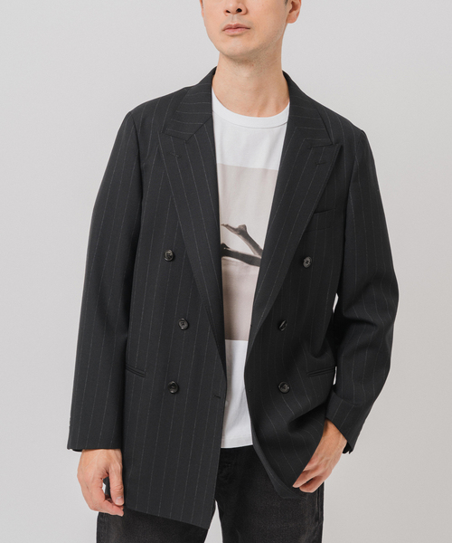 Couture d'adam（クチュールドアダム）の「COUTURE D’ADAM (クチュール ド アダム)  別注 Double JK Stripe（テーラードジャケット・メンズ・ブラック・40/42）」の17枚目の写真
