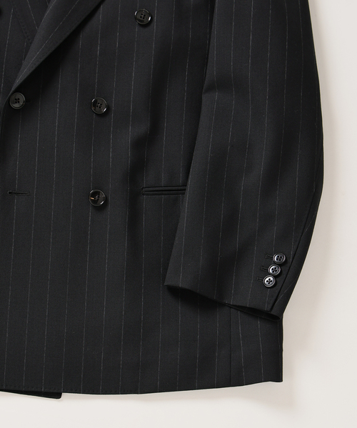 Couture d'adam（クチュールドアダム）の「COUTURE D’ADAM (クチュール ド アダム)  別注 Double JK Stripe（テーラードジャケット・メンズ・ブラック・40/42）」の19枚目の写真