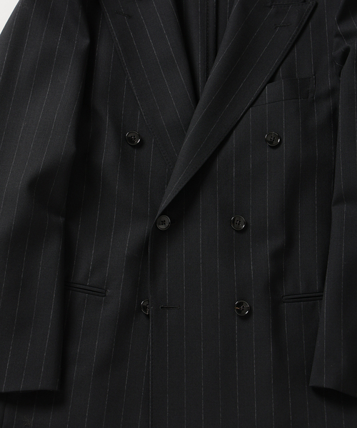 Couture d'adam（クチュールドアダム）の「COUTURE D’ADAM (クチュール ド アダム)  別注 Double JK Stripe（テーラードジャケット・メンズ・ブラック・40/42）」の20枚目の写真