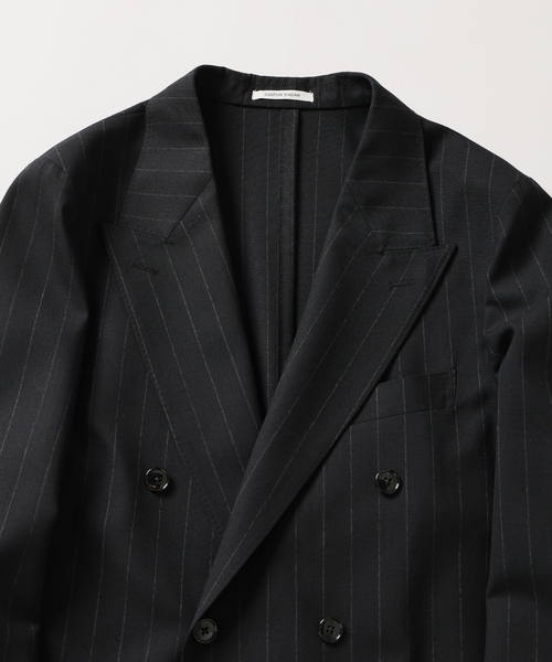 Couture d'adam（クチュールドアダム）の「COUTURE D’ADAM (クチュール ド アダム)  別注 Double JK Stripe（テーラードジャケット・メンズ・ブラック・40/42）」の21枚目の写真