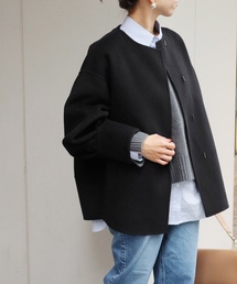 ブランド古着】VERMEIL par iena｜ヴェルメイユパーイエナのノーカラー