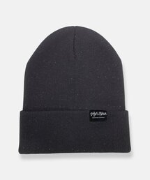 SHAKA WeAR（シャカウェア）の「アクリルリブロゴビーニー_チャコールグレー（ニットキャップ/ビーニー）」