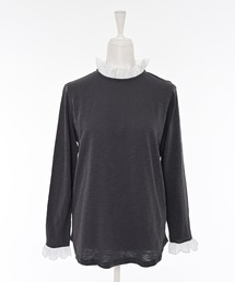 Narcissus | フリルレイヤードT(Tシャツ/カットソー)
