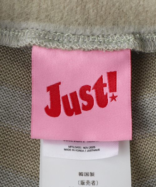 PULP/417EDIFICE(パルプフォーワンセブンエディフィス)の「【Geek Office / ギークオフィス】JUST! / STRIPED KNIT SHORTS(その他パンツ・レディース・チャコールグレー・FREE)」の2枚目の写真
