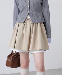 FREE'S MART | ◆インナーパンツ付レイヤードフレアミニスカート(スカート)