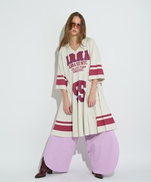 ANNA SUI NYC（アナ スイ エヌ ワイ シー）の「スポーツTシャツワンピース（ワンピース）」