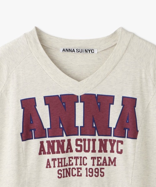 ANNA SUI NYC（アナ スイ エヌ ワイ シー）の「スポーツTシャツワンピース（ワンピース・レディース・ホワイト/パープル/ブラック・FREE）」の20枚目の写真